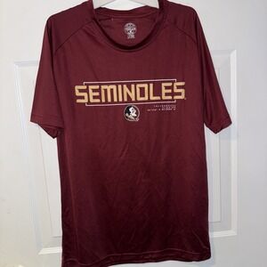 Florida State Seminoles Shirt Adult Medium Red Mens